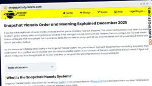 Publish Guest Post on mysnapchatplanets.com