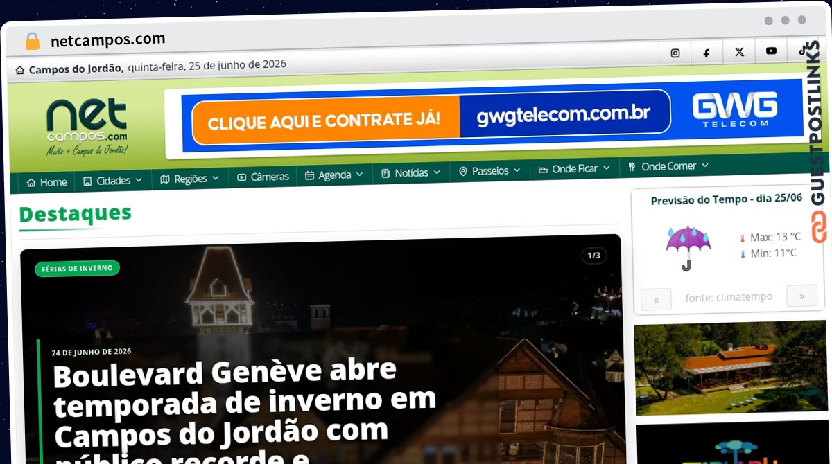Publish Guest Post on netcampos.com