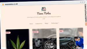 Publish Guest Post on newsnotes.co.uk