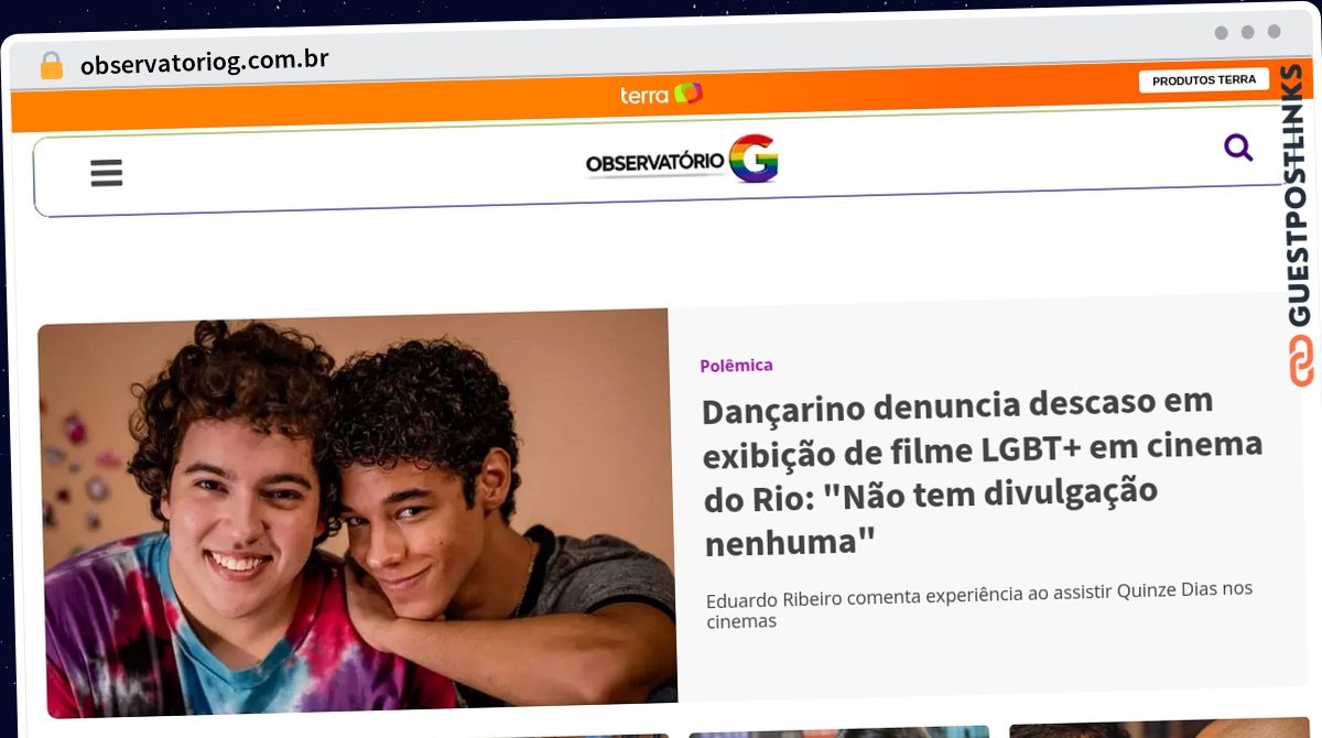 Publish Guest Post on observatoriog.com.br