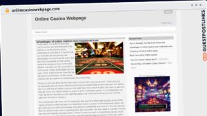 Publish Guest Post on onlinecasinowebpage.com