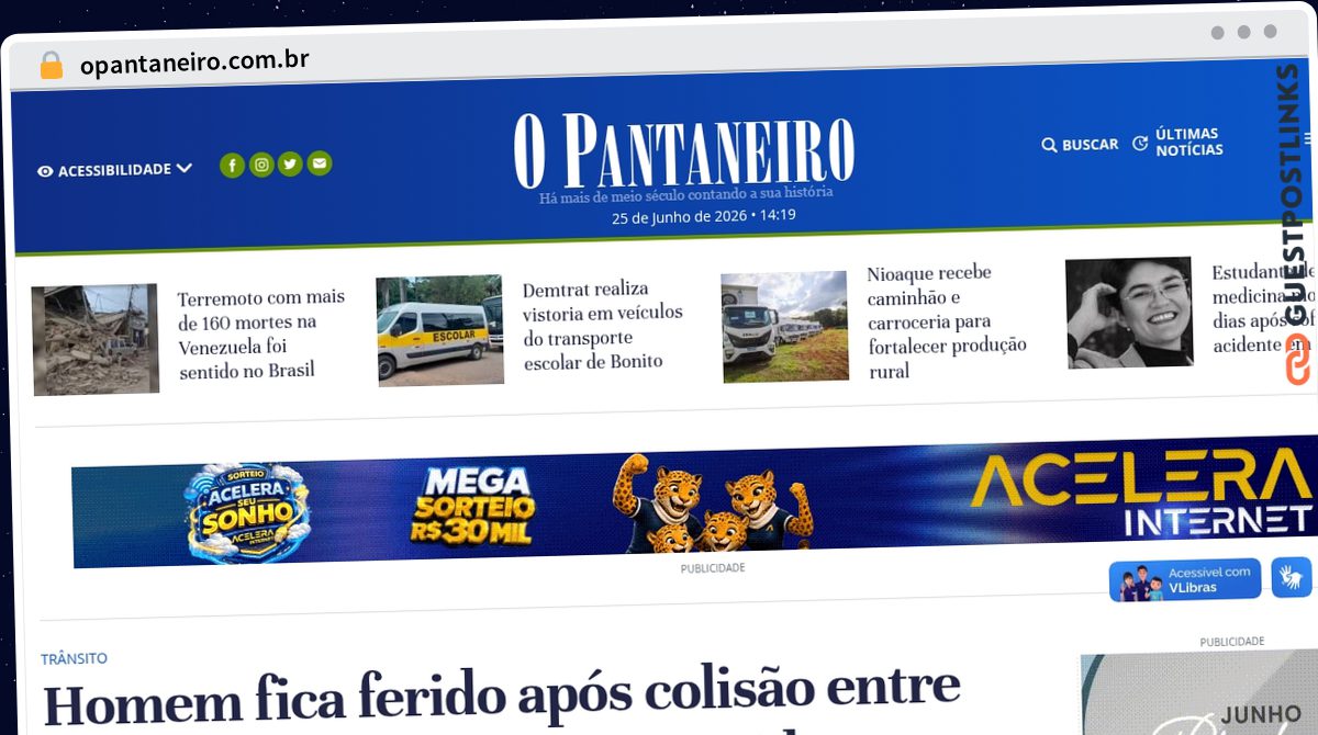 Publish Guest Post on opantaneiro.com.br