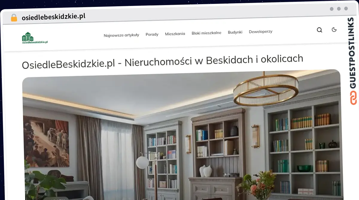 Publish Guest Post on osiedlebeskidzkie.pl