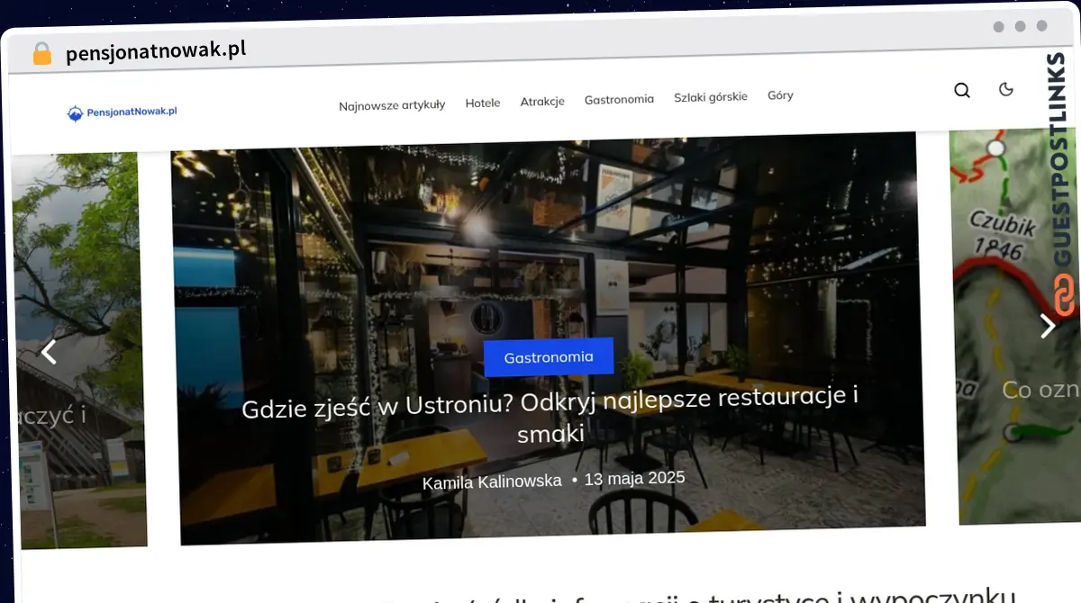 Publish Guest Post on pensjonatnowak.pl