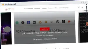 Publish Guest Post on phpfactory.pl