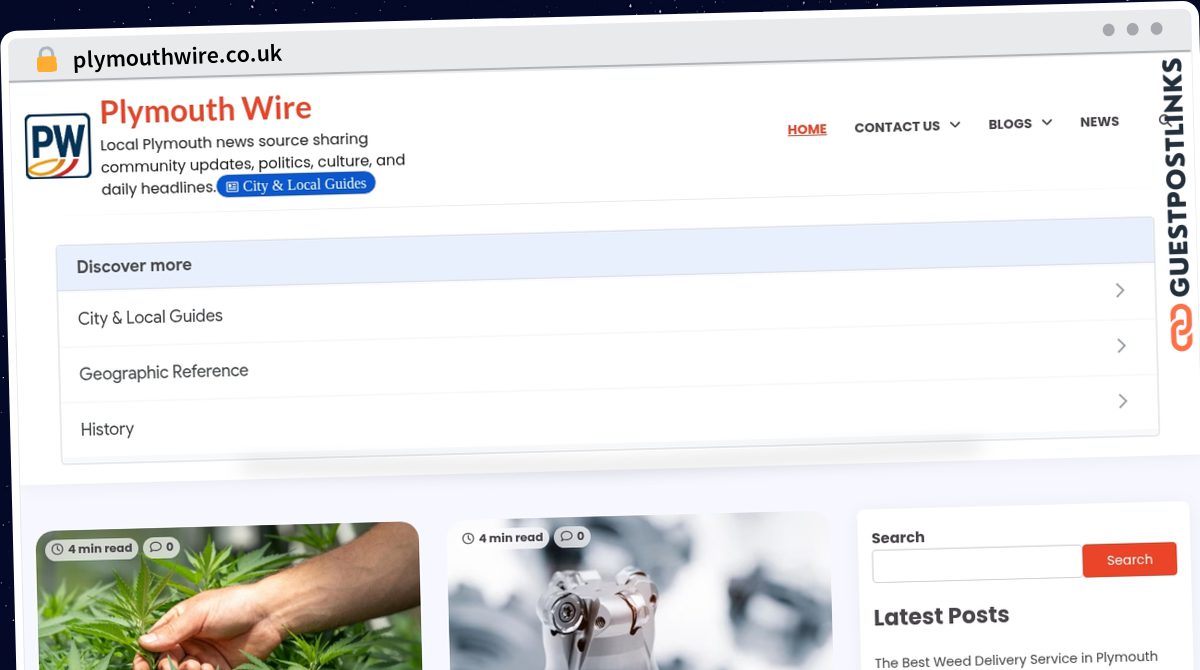 Publish Guest Post on plymouthwire.co.uk