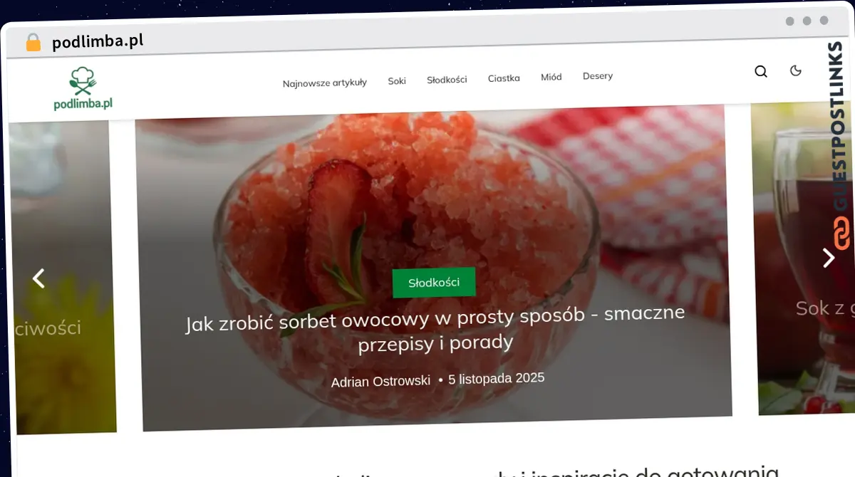Publish Guest Post on podlimba.pl