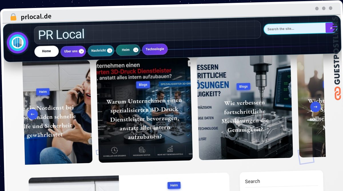Publish Guest Post on prlocal.de