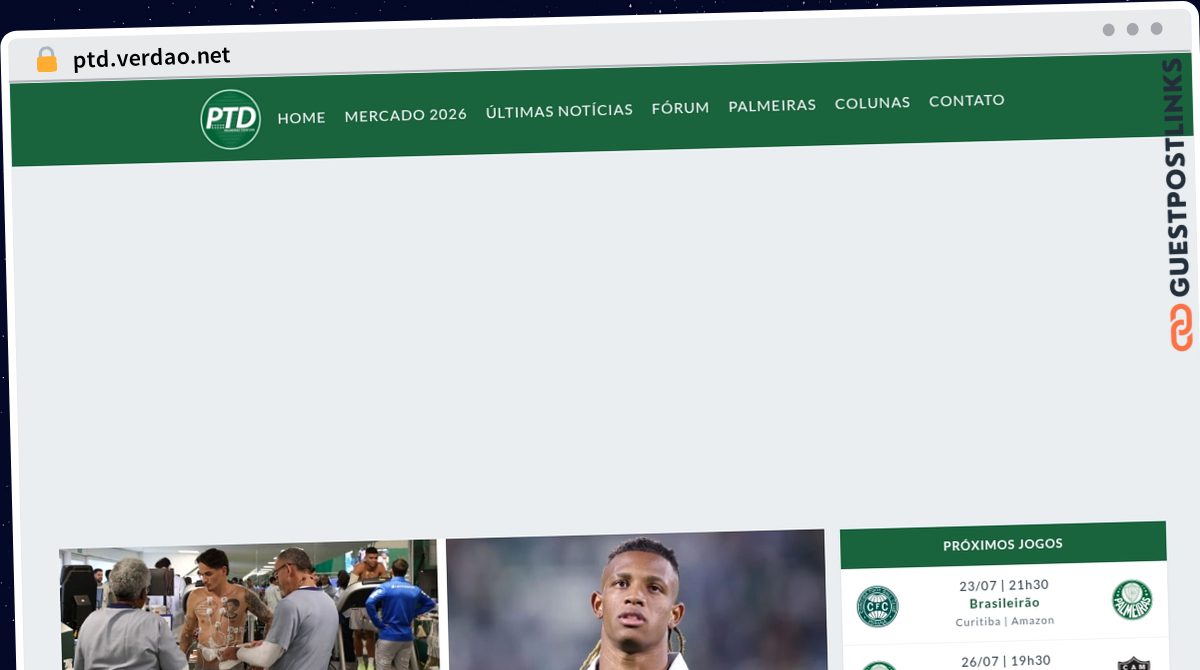 Publish Guest Post on ptd.verdao.net