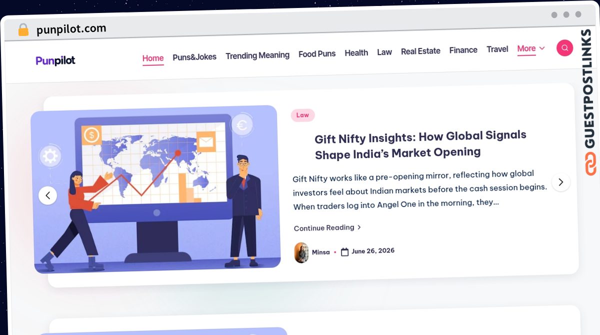 Publish Guest Post on punpilot.com