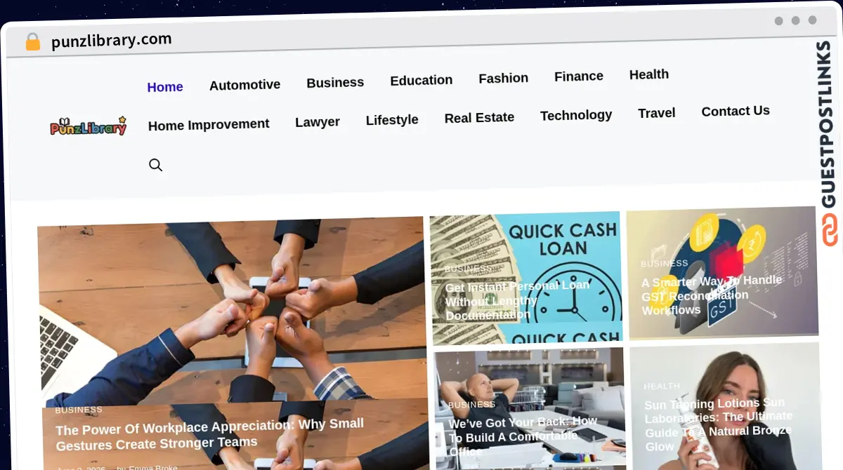 Publish Guest Post on punzlibrary.com