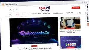 Publish Guest Post on quikconsole.co