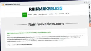Publish Guest Post on rainmakerless.org