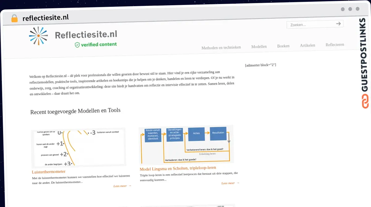 Publish Guest Post on reflectiesite.nl