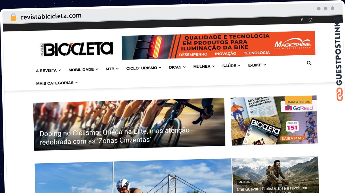 Publish Guest Post on revistabicicleta.com