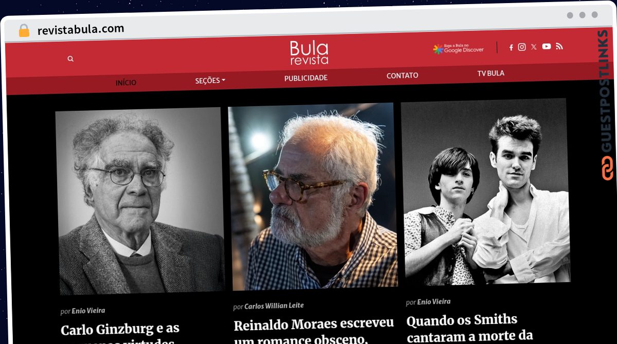 Publish Guest Post on revistabula.com