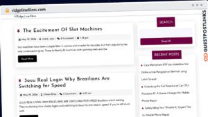 Publish Guest Post on ridgelinefilms.com
