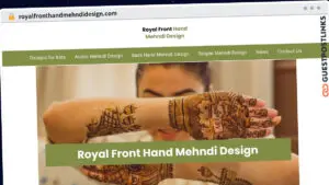 Publish Guest Post on royalfronthandmehndidesign.com