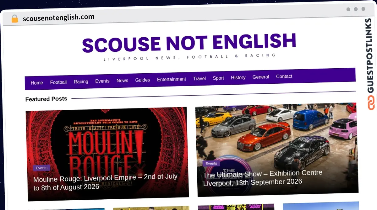 Publish Guest Post on scousenotenglish.com
