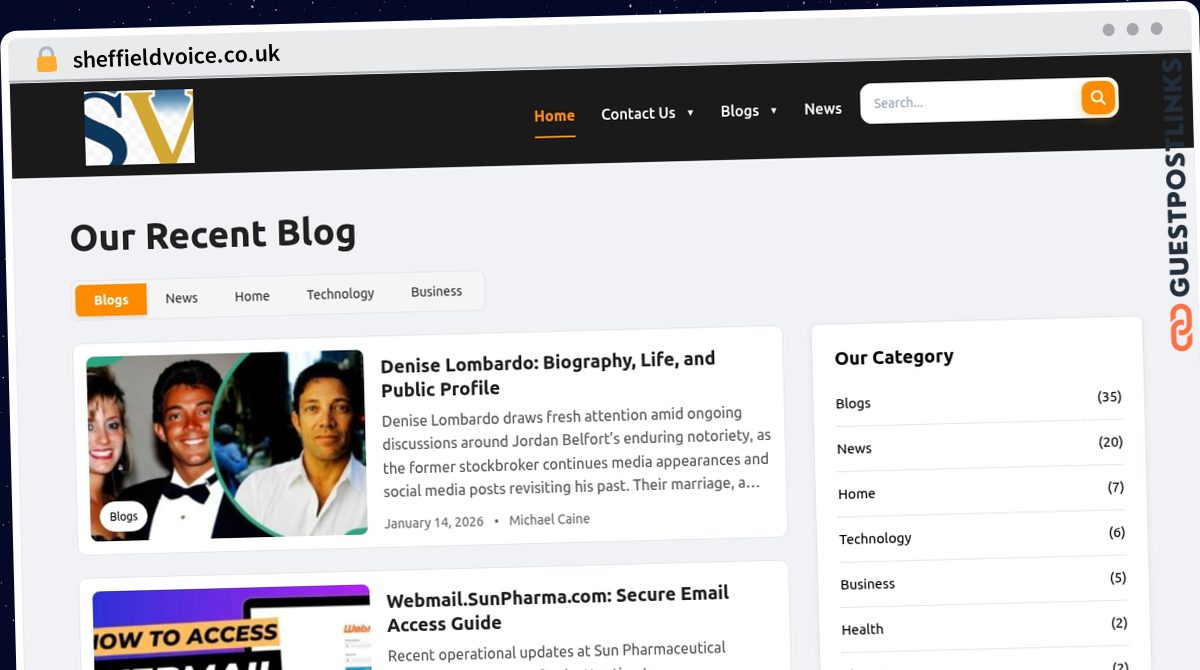 Publish Guest Post on sheffieldvoice.co.uk