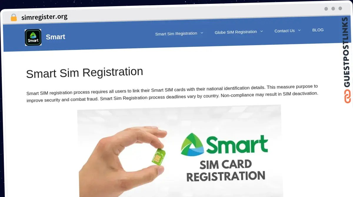 Publish Guest Post on simregister.org