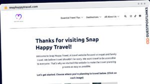 Publish Guest Post on snaphappytravel.com