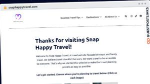 Publish Guest Post on snaphappytravel.com