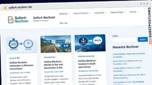 Publish Guest Post on sofort-rechner.de