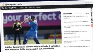 Publish Guest Post on sportingnews.com/in
