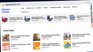 Publish Guest Post on squareunfold.com