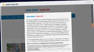 Publish Guest Post on stadt-kurier.de