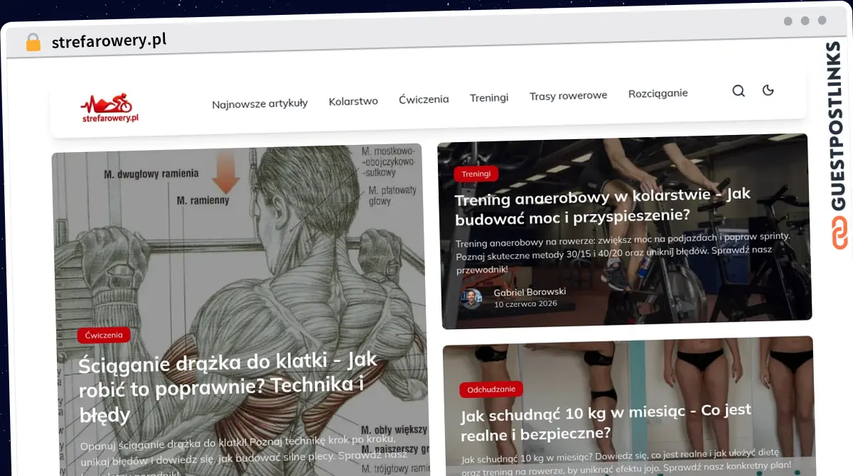 Publish Guest Post on strefarowery.pl