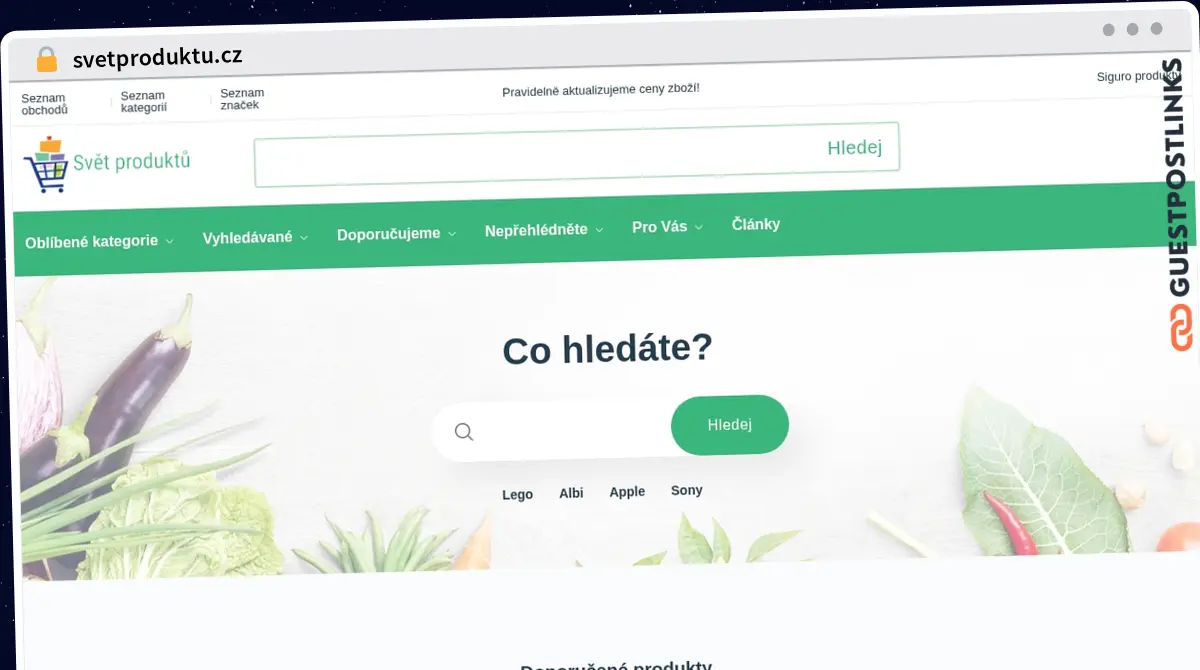 Publish Guest Post on svetproduktu.cz