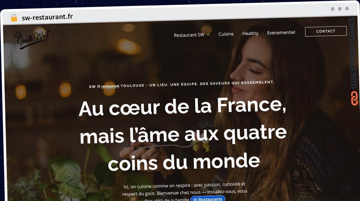 Publish Guest Post on sw-restaurant.fr