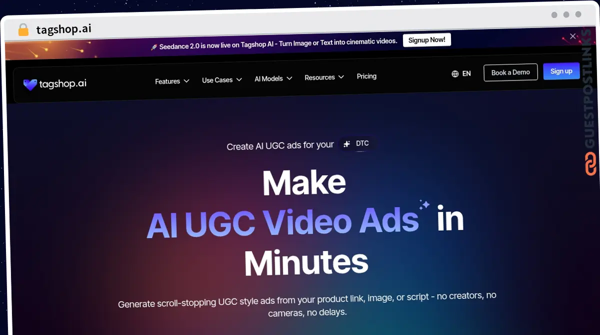 Publish Guest Post on tagshop.ai