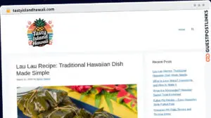 Publish Guest Post on tastyislandhawaii.com