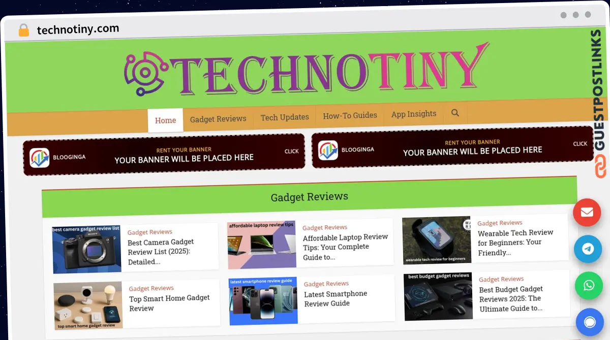 Publish Guest Post on technotiny.com