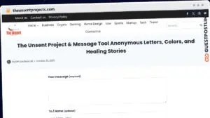 Publish Guest Post on theunsentprojects.com