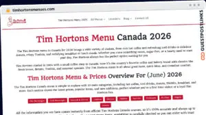 Publish Guest Post on timhortonsmenues.com