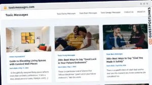 Publish Guest Post on toxicmessages.com