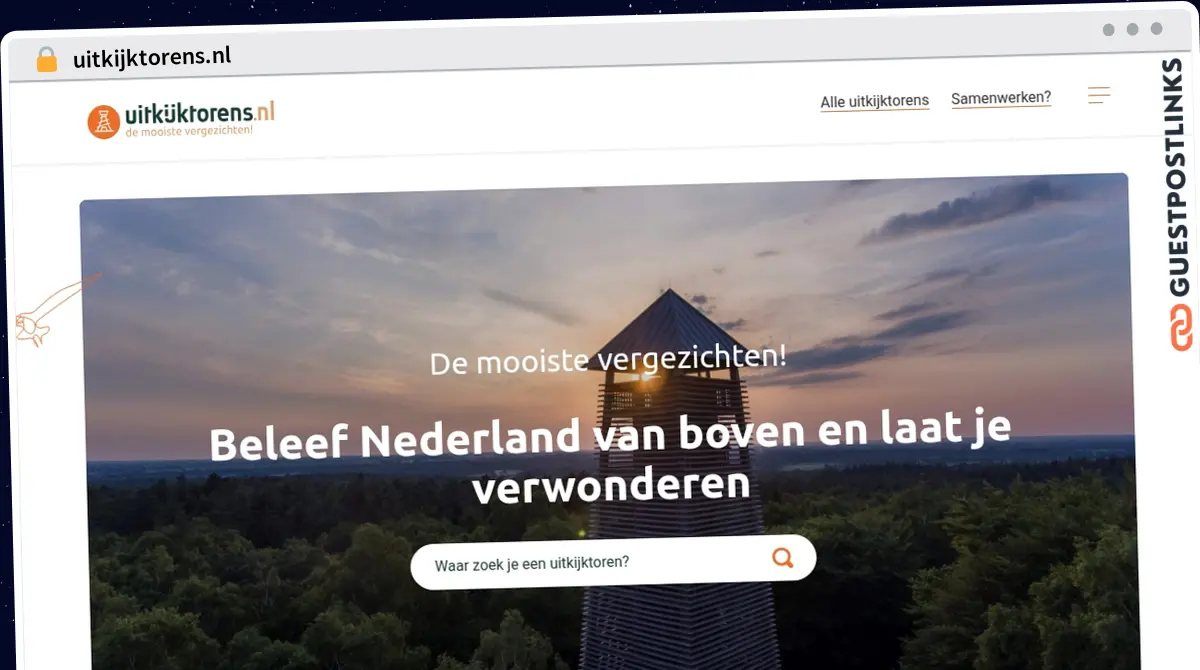 Publish Guest Post on uitkijktorens.nl