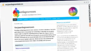 Publish Guest Post on verjaardagswensen.eu