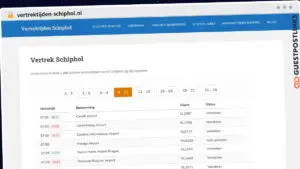 Publish Guest Post on vertrektijden-schiphol.nl