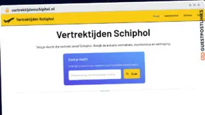 Publish Guest Post on vertrektijdenschiphol.nl