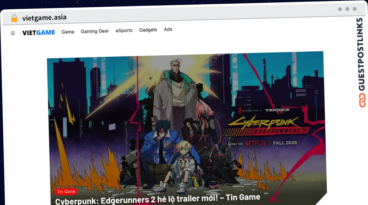 Publish Guest Post on vietgame.asia