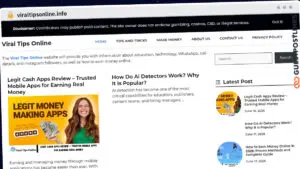 Publish Guest Post on viraltipsonline.info