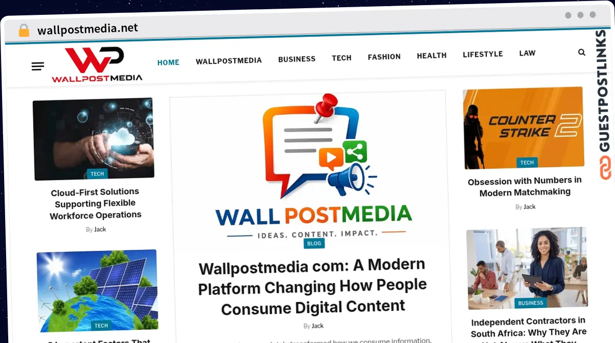 Publish Guest Post on wallpostmedia.net