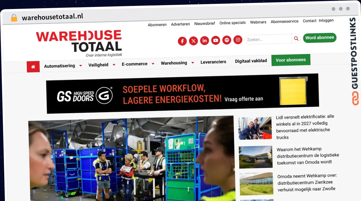 Publish Guest Post on warehousetotaal.nl