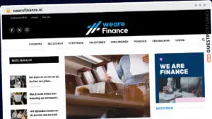 Publish Guest Post on wearefinance.nl