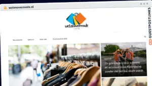 Publish Guest Post on wetenovermode.nl